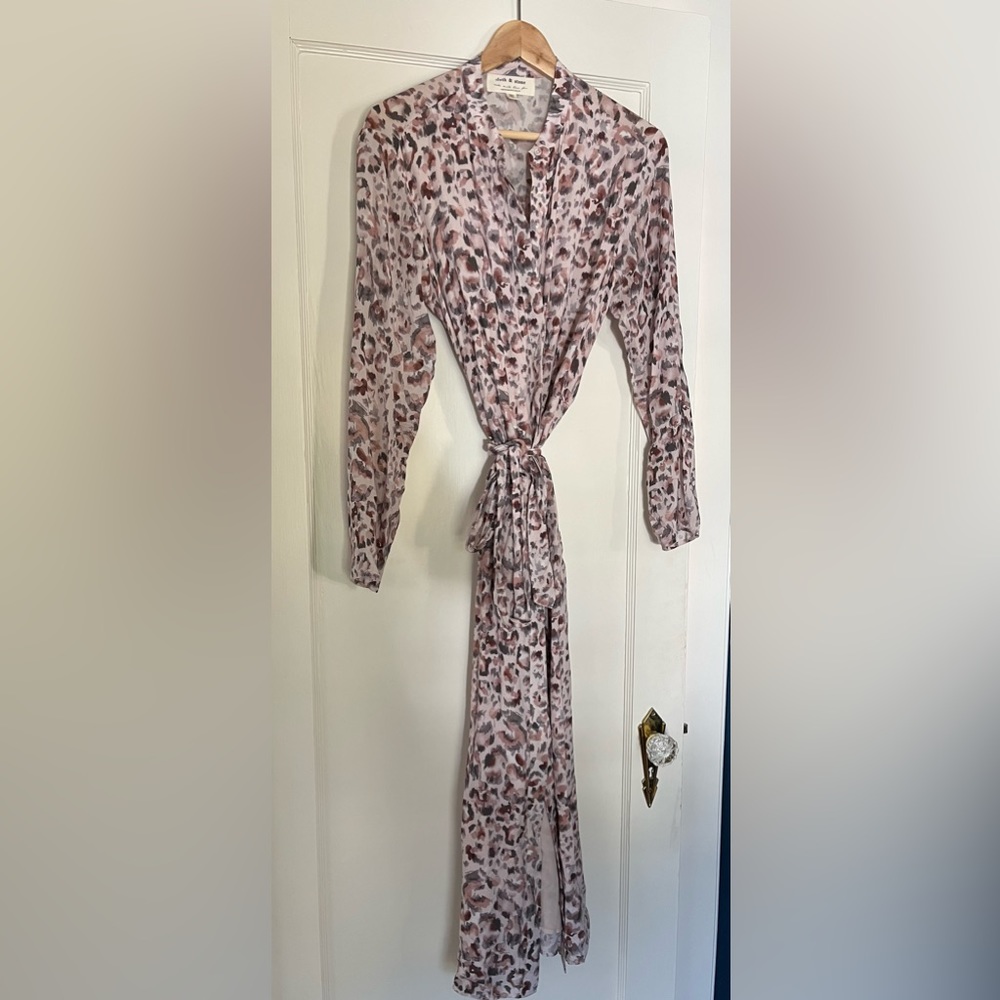 Cloth and Stone from Anthropologie maxi shirt dress